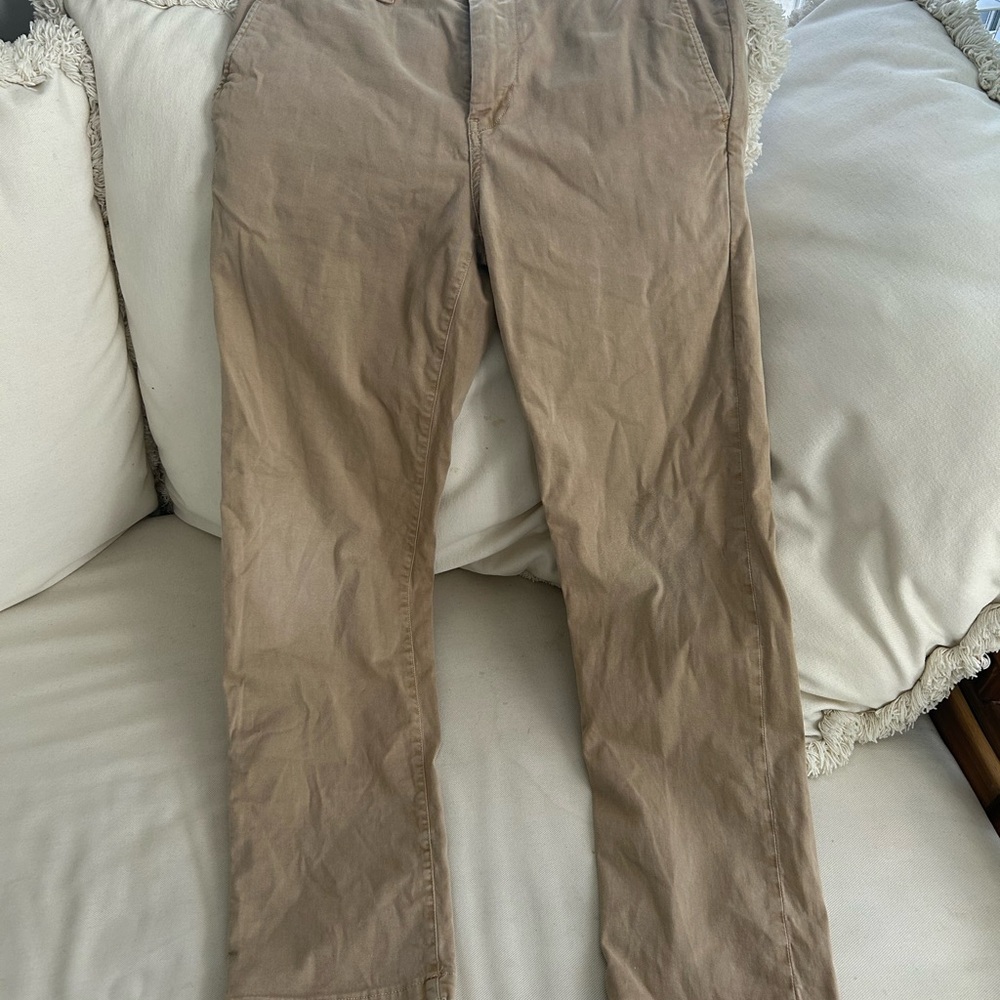 American Eagle Outfitters Tan Chinos Lightweight Casual